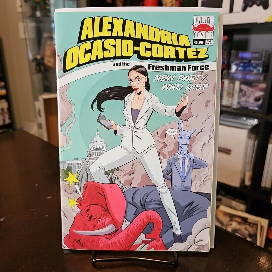 Alexandria Ocasio-Cortez and the Freshman Force #1 (Devil’s Due 2019) Cover A F