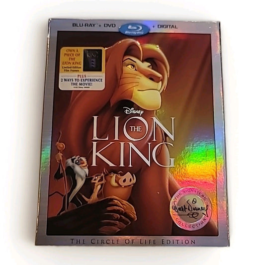 The Lion King (Blu-ray/DVD, Circle of Life Edition Disc + Digital Copy) SEALED!