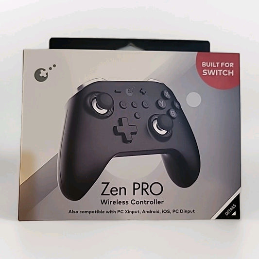 NEW Zen Pro Wireless Controller - for Nintendo Switch - BLACK - NS09