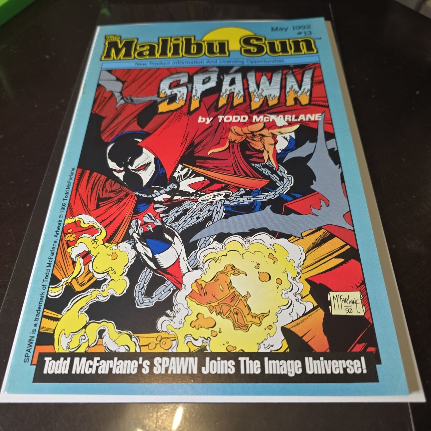 MALIBU SUN #13 1ST APPEARANCE OF SPAWN 1992 TODD MCFARLANE VF