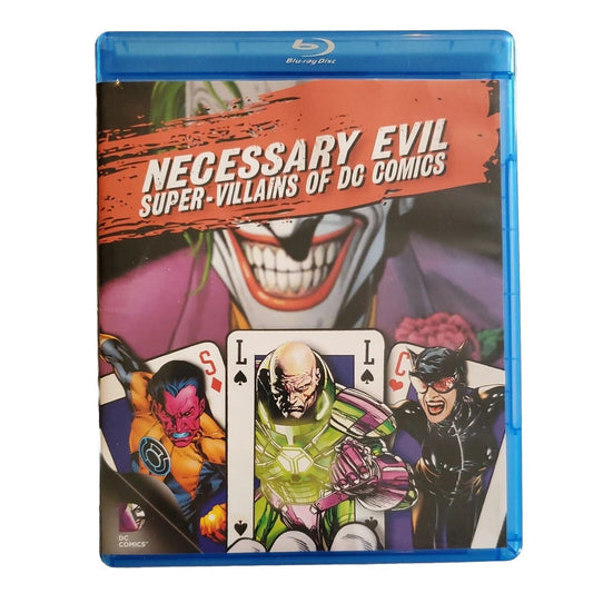 Necessary Evil: Super-Villains of DC Com Blu-ray