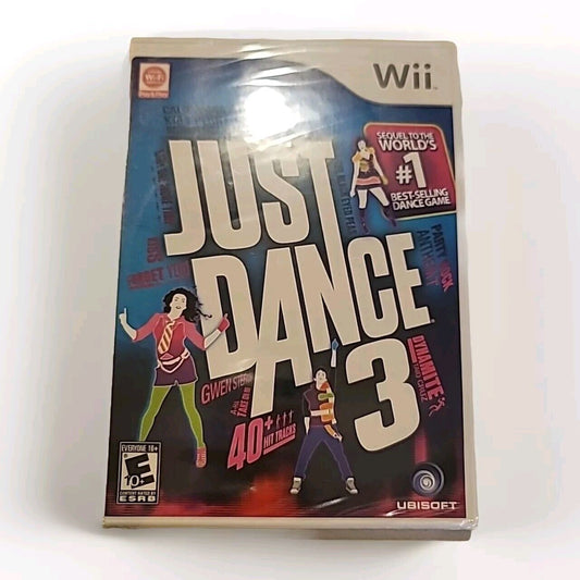 Just Dance 3 (Nintendo Wii, 2011) Brand New Factory Sealed Free Shipping