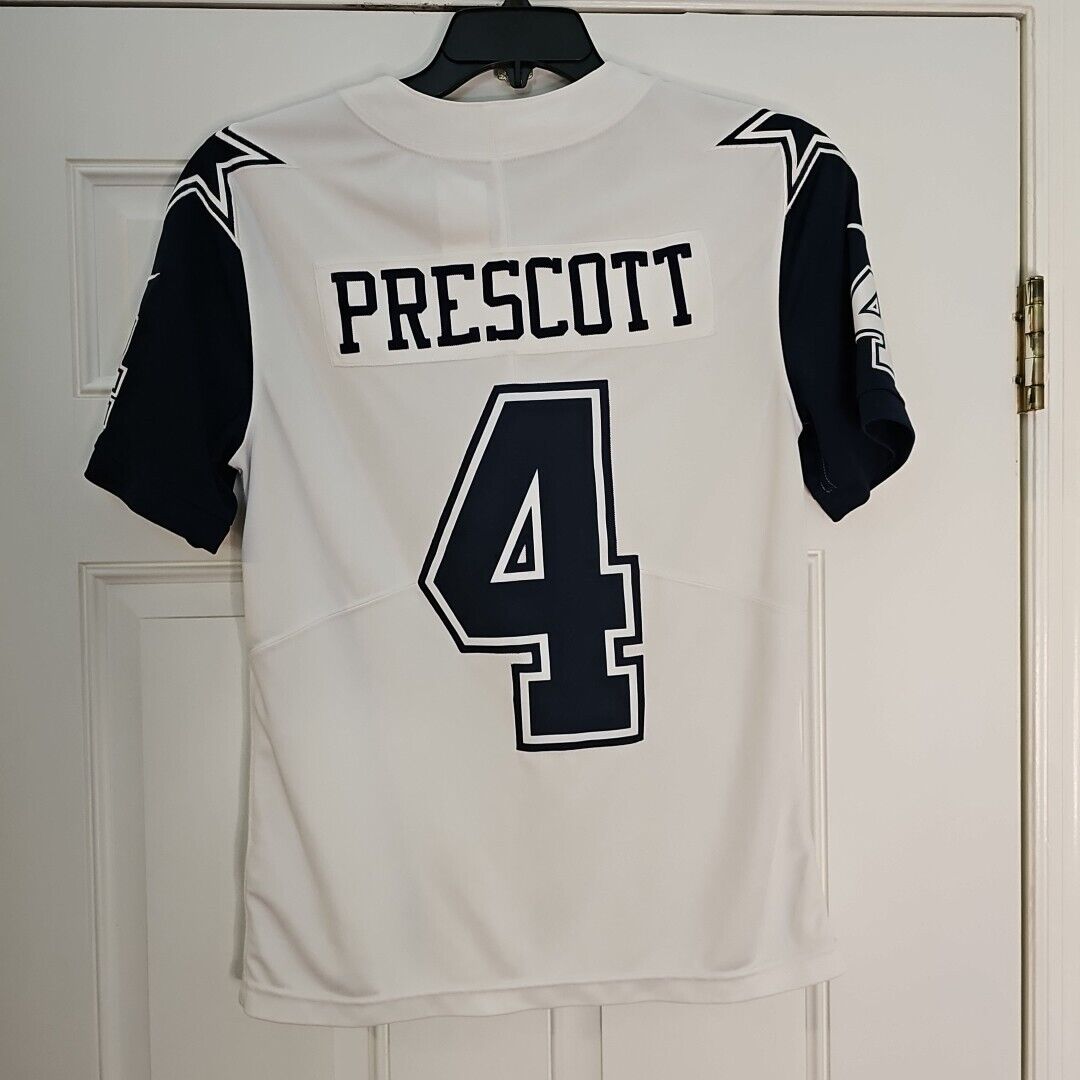 Dak Prescott On Field Jersey, Medium, Unisex, Stitched-In, Nike, Dri-Fit Small