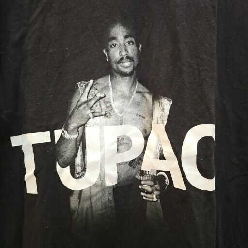 Tupac Shakur T Shirt 2Pac by Bravado size XXL Preowned