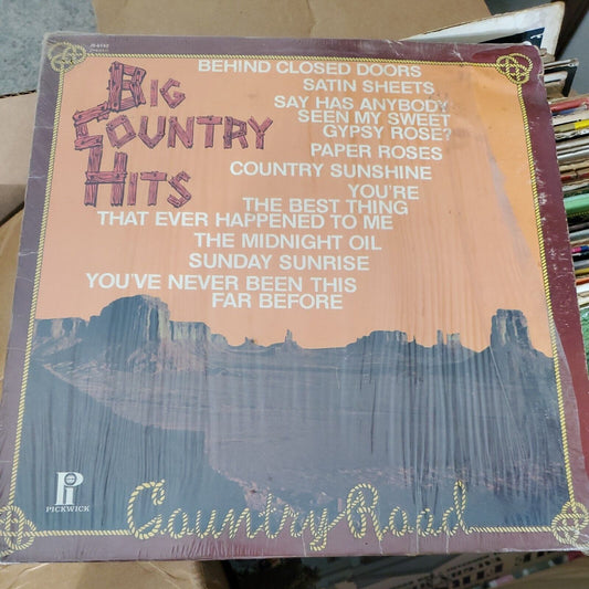 Country Road Big Country Hits 1973 Vinyl LP Hilltop Records