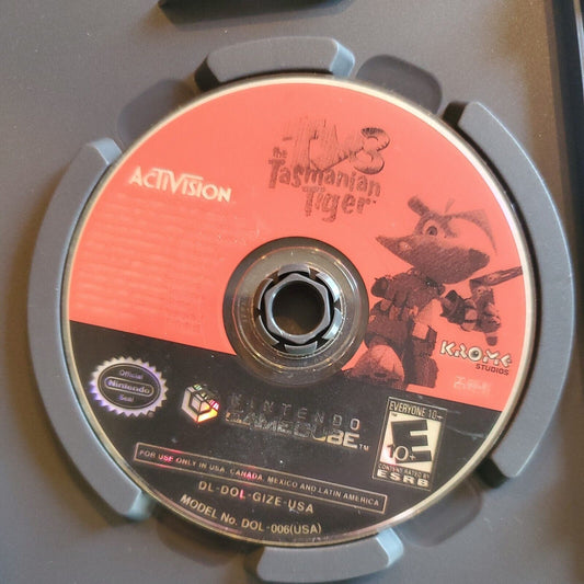 Nintendo GameCube Disc Only Tested Ty the Tasmanian Tiger 3 Night of the Quinkan