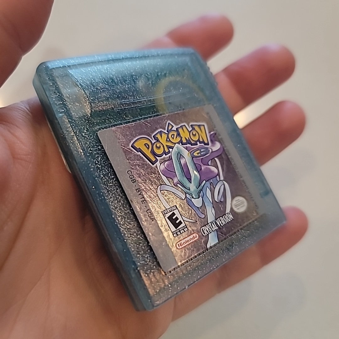 Pokemon Crystal Version (Nintendo GameBoy, 2001) Cartridge Only - Authentic Case