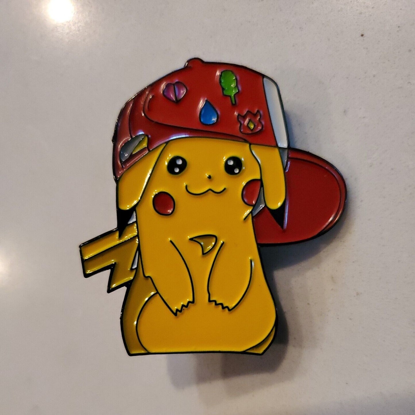 Pokemon Collector Pin Pickachu With Hat L1