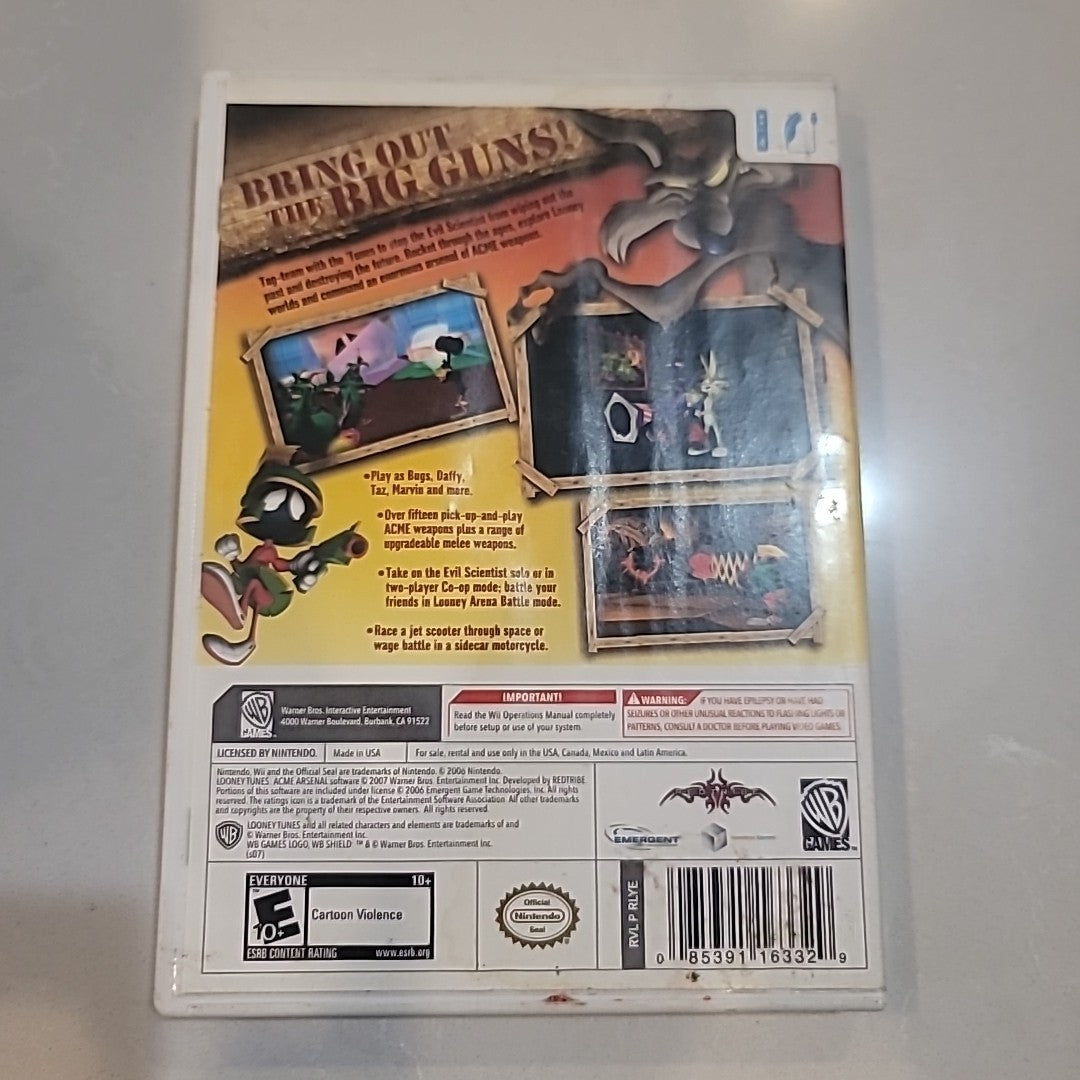 Looney Tunes: Acme Arsenal (Nintendo Wii, 2007)-CIB