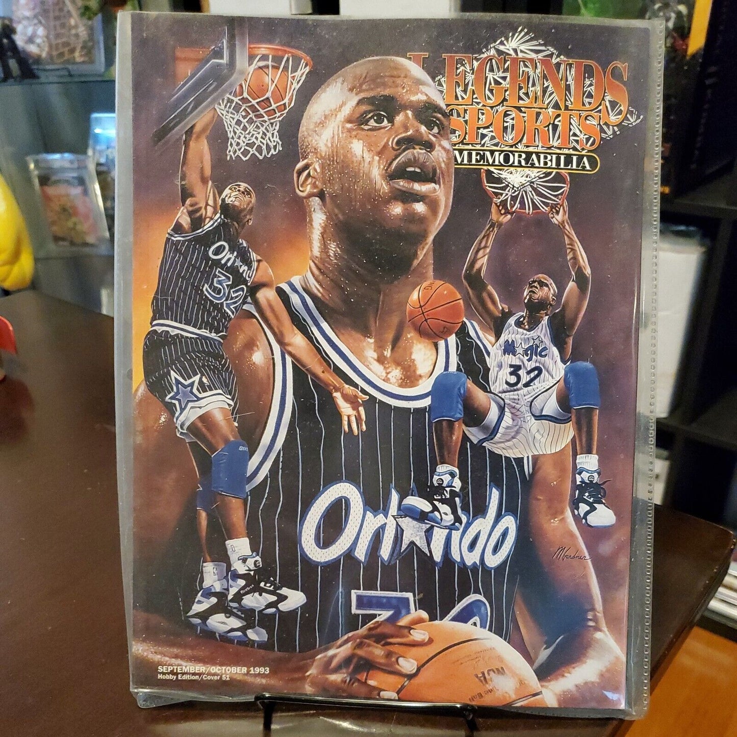 Legends Sports Memorabilia Sept/Oct 1993 Shaq O'Neil Cover 51