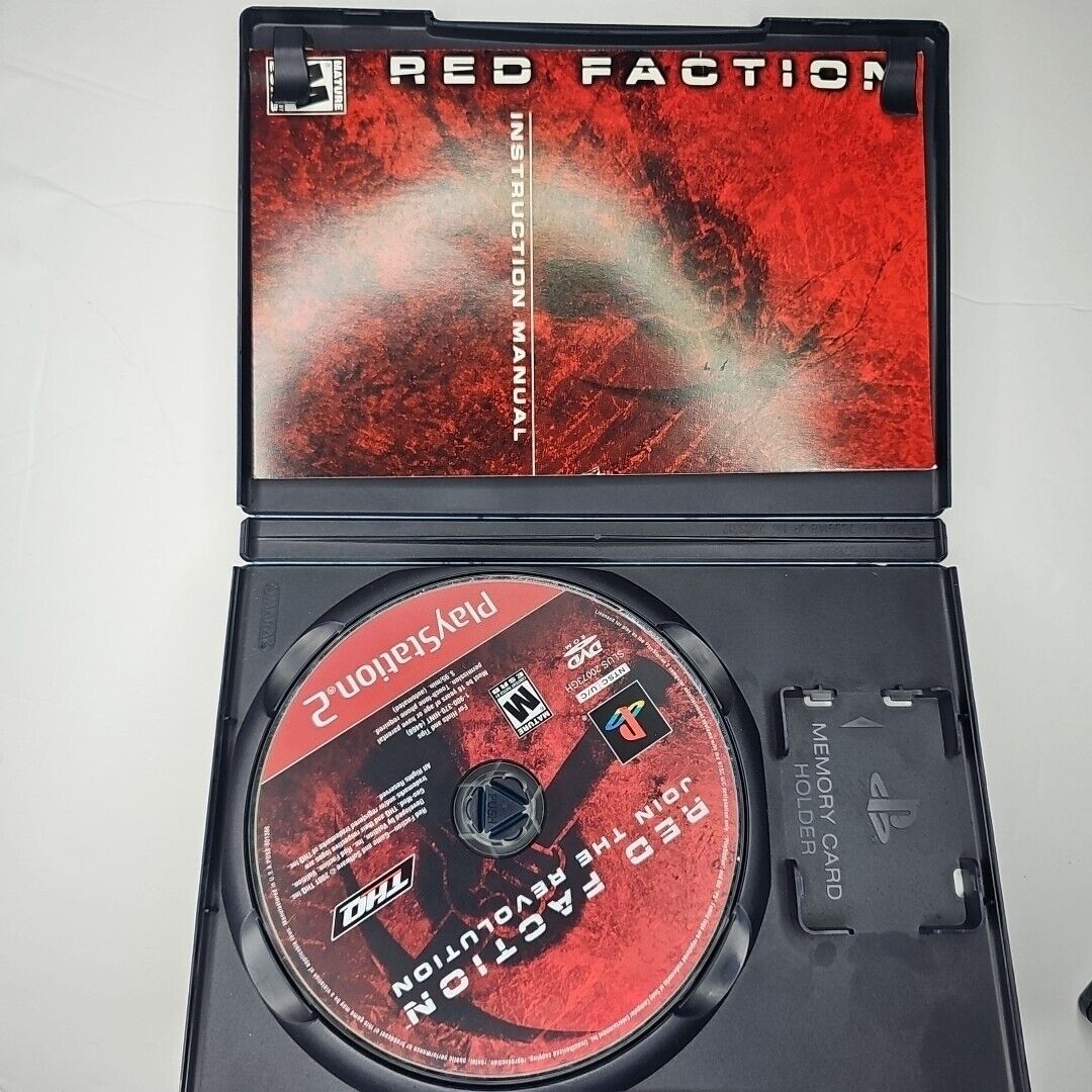 Red Faction I & II (1 and 2) (Sony Playstation 2 PS2) 