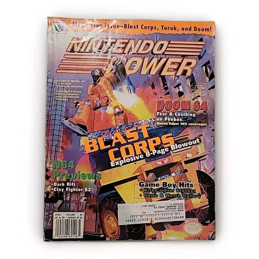 Nintendo Power Volume 95 with poster and Inserts