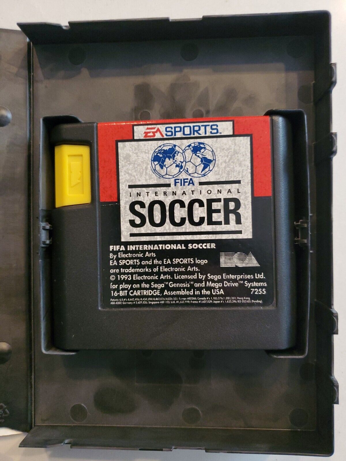 FIFA International Soccer Sega Genesis Cleaned Tested Working Fast Shipping