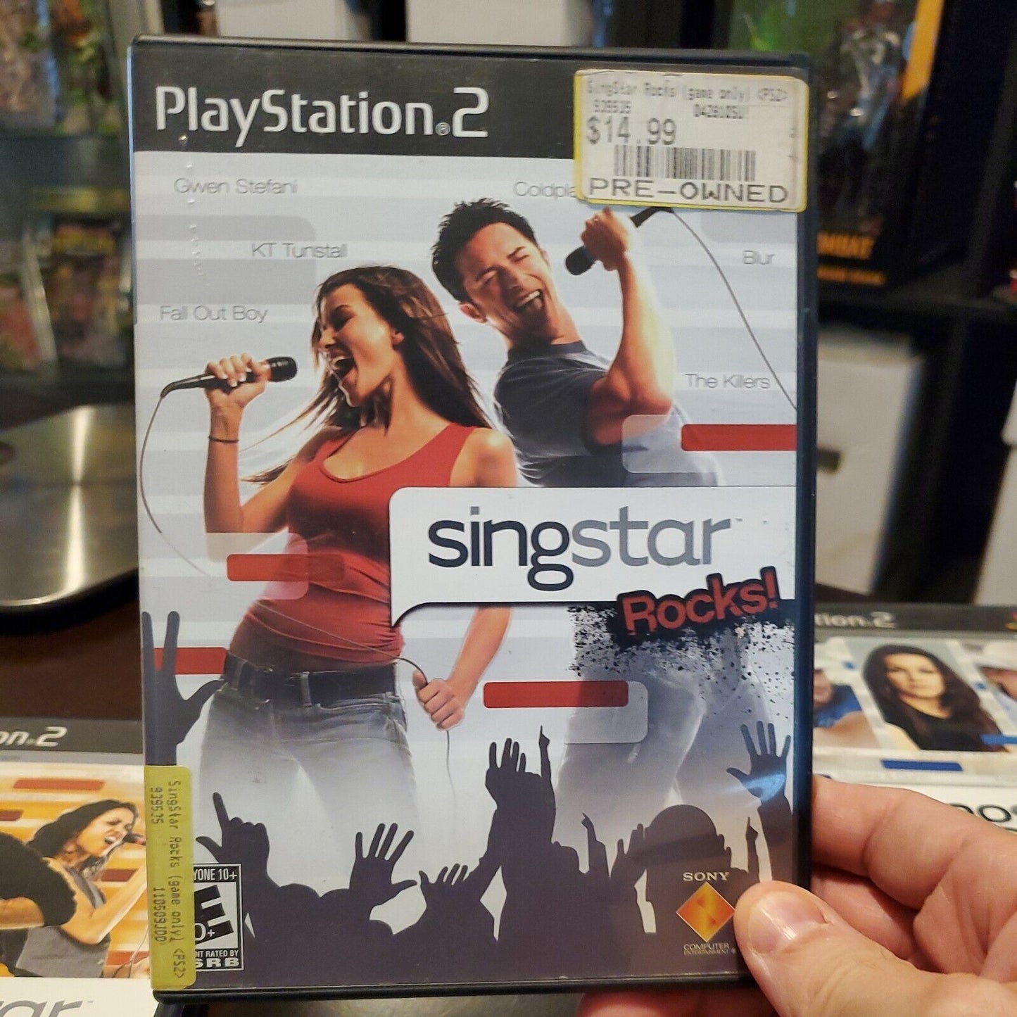 PS2 Game Lot Bundle SingStar Bundle 4 Games!