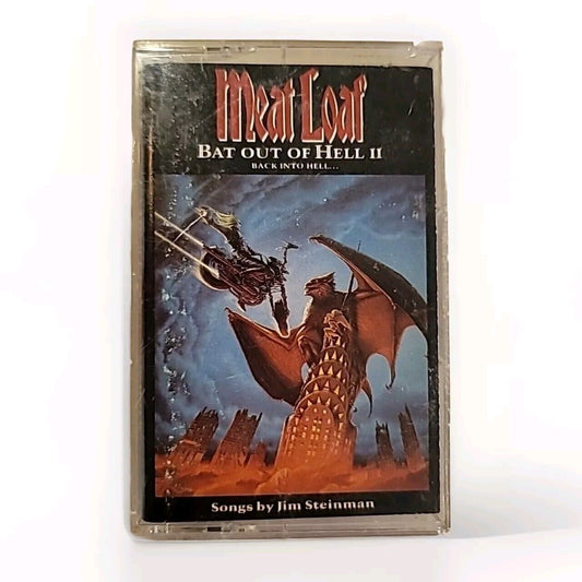 Meat Loaf - Bat Out of Hell II Back Into Hell (Cassette, MCA) 