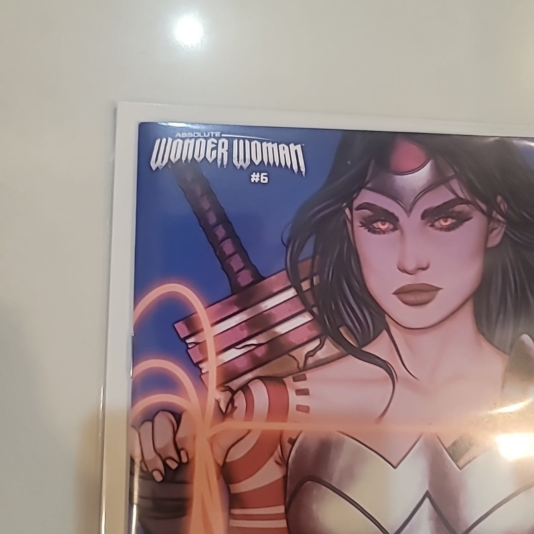 ABSOLUTE WONDER WOMAN #6 CVR E JENNY FRISON WOMENS DAY CARD STOCK VARIANT