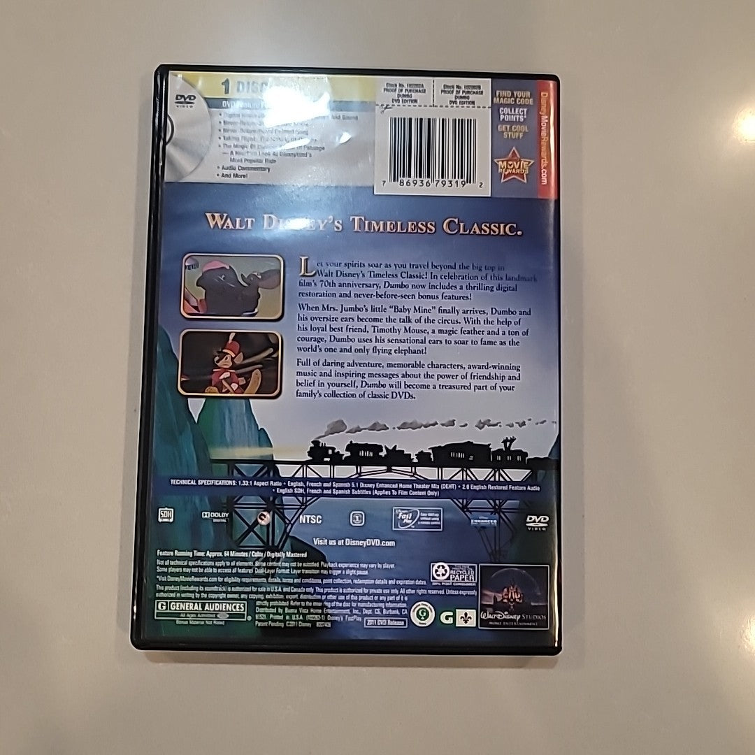 NEW Disney Dumbo (DVD, 2011, 70th DVD Edition)