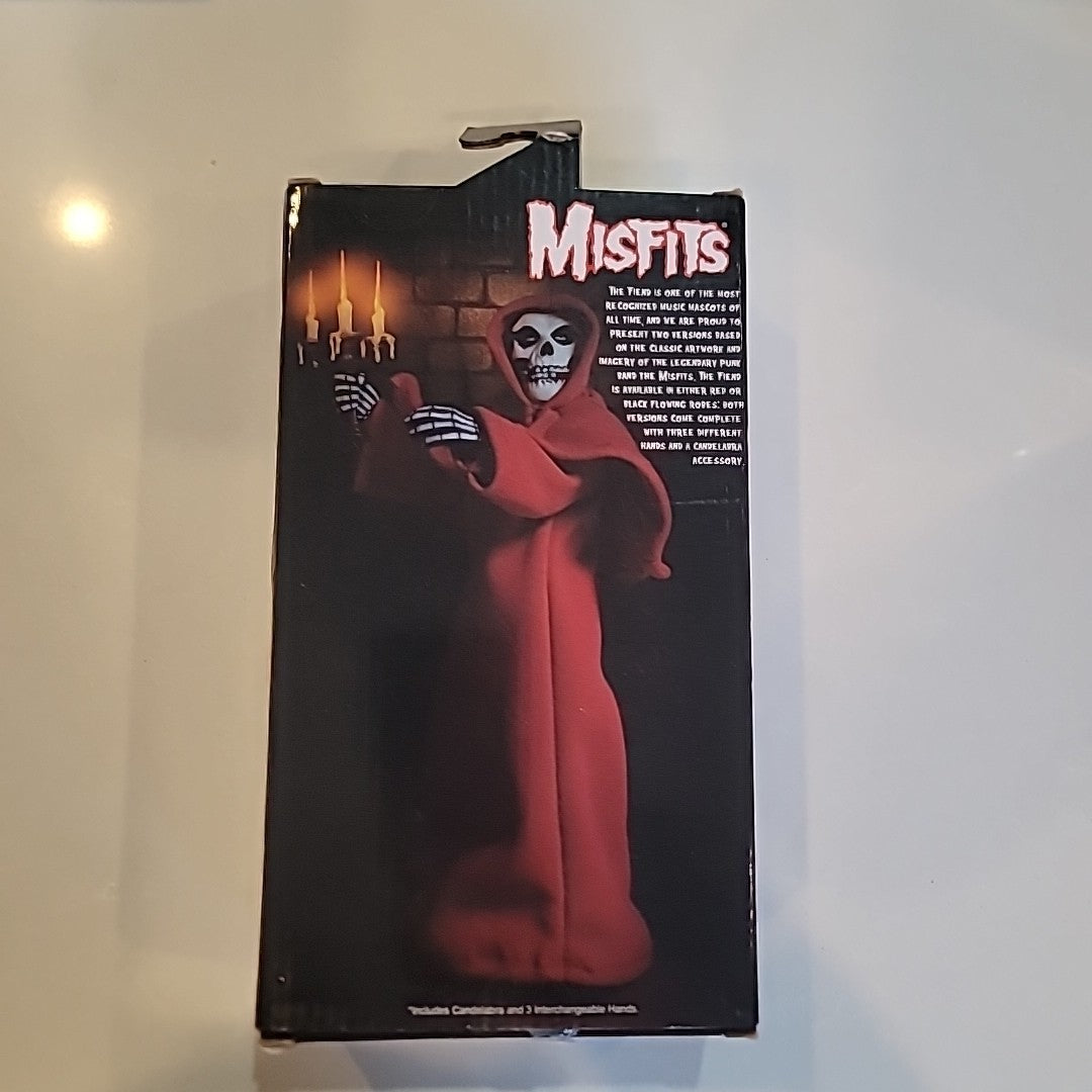 NECA Misfits Fiend Crimson Red Robe Clothed Retro Style 8" Action Figure SEALED