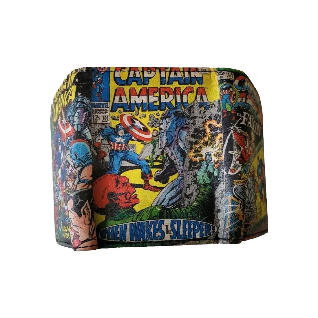 MARVEL COMICS Wallet Hero Captain America TRIFOLD 