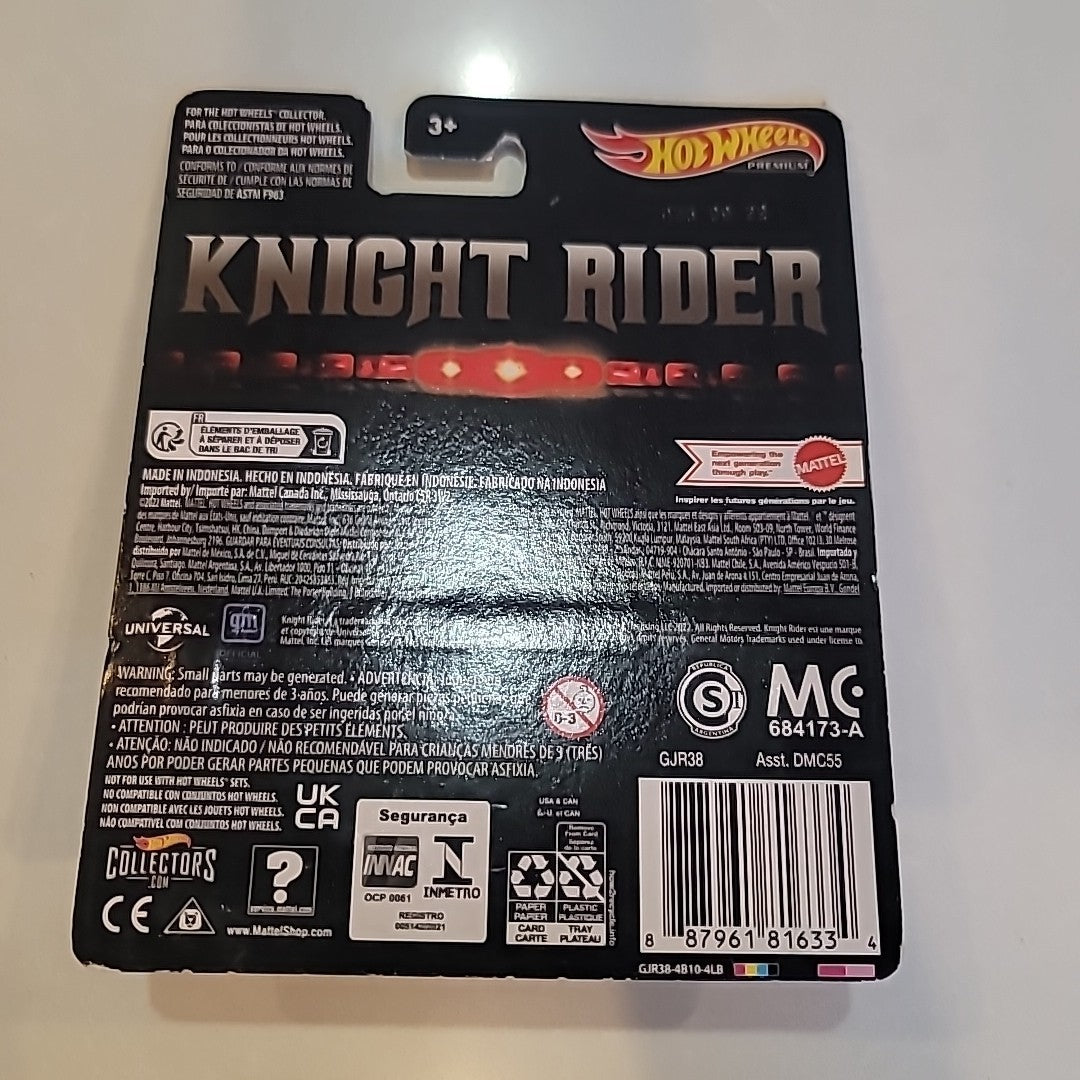 Hot Wheels Knight Rider K.I.T.T Super Pursuit Mode Real Riders Premium