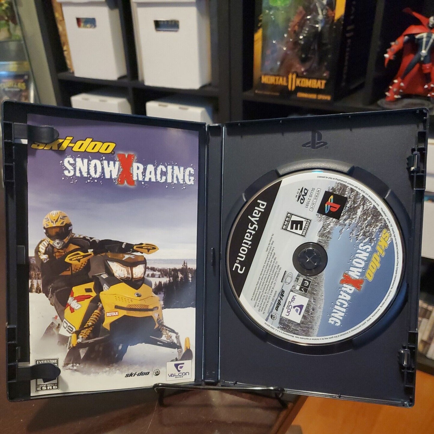 PlayStation 2 Ski-Doo Snow X Racing Video Game PS2 SnowXRacing