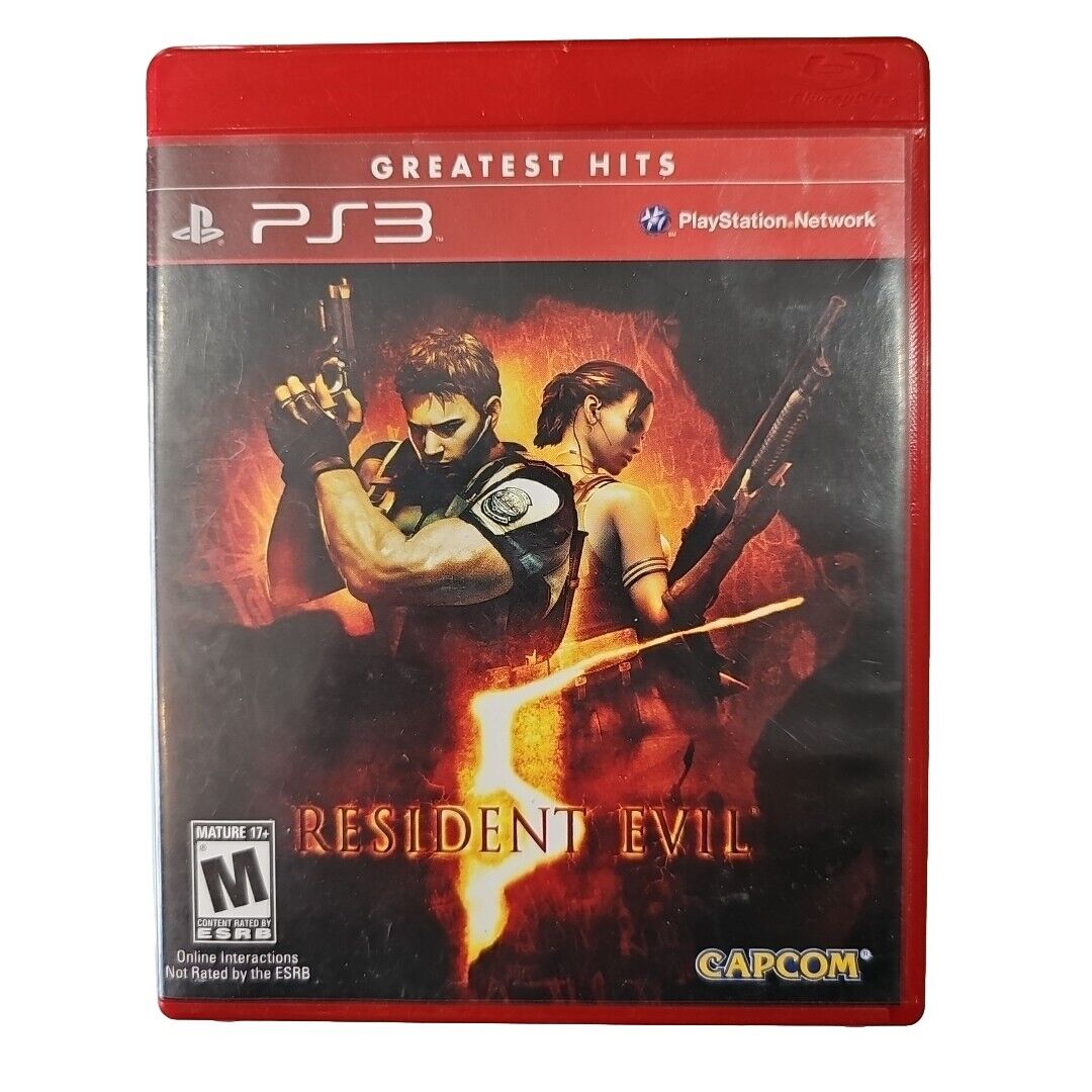 Resident Evil 5 Sony PlayStation 3 PS3 Capcom Entertainment Havok CIB Complete