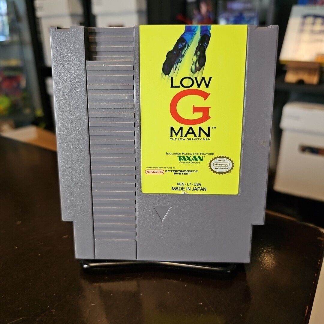 Low G Man NES Nintendo Complete Authentic!! Rare! No Manual