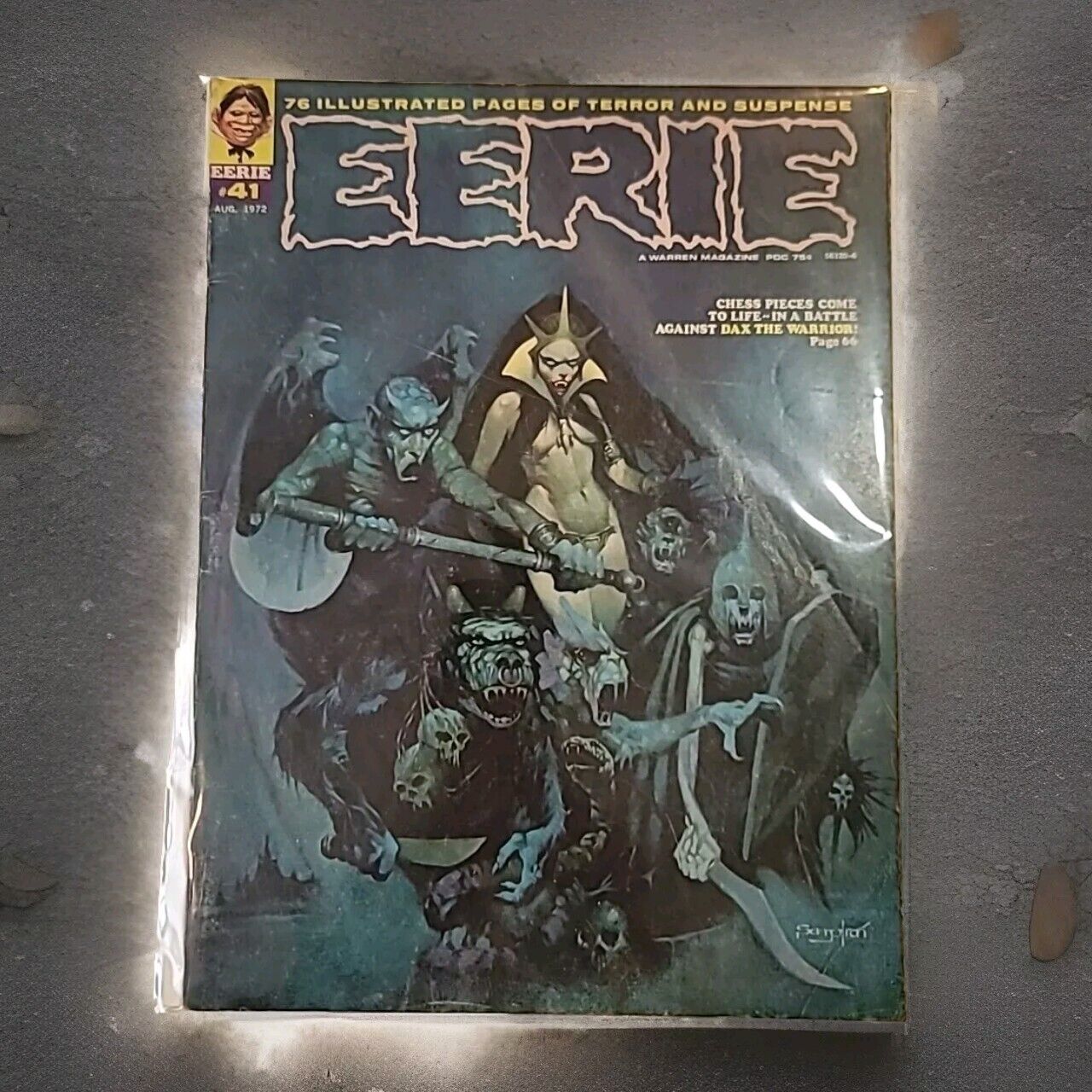 Eerie Magazine Issue No. 41 August 1972 Warren Horror Comic