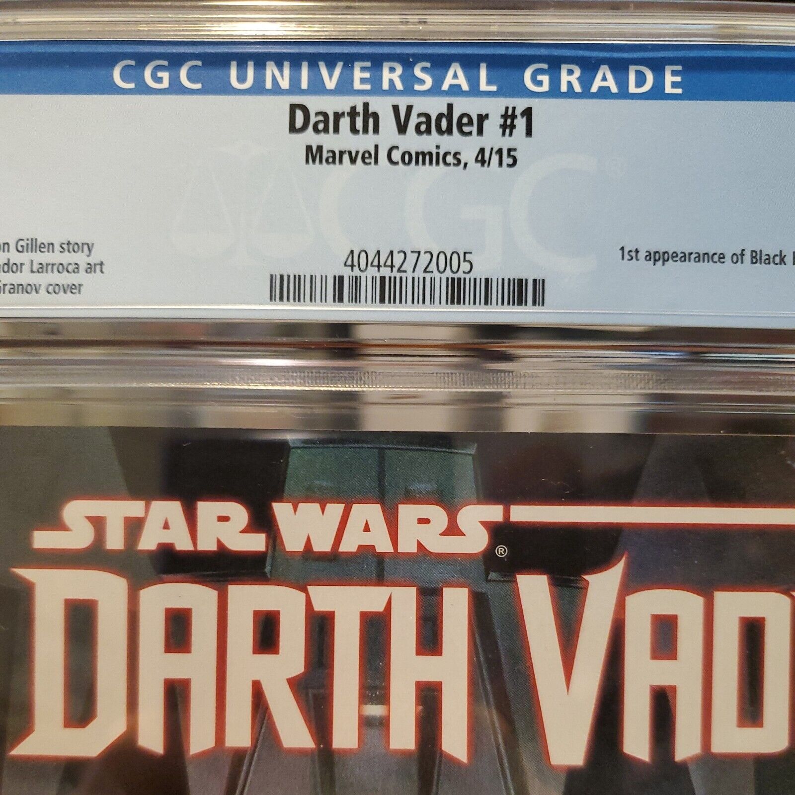 DARTH VADER #1 CGC 9.8  1st Black Krrsantan (Mandalorian TV/Boba Fett) Star Wars