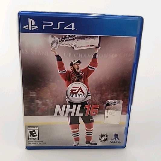 NHL 16 (Sony PlayStation 4, 2015) Complete - Tested Working - 