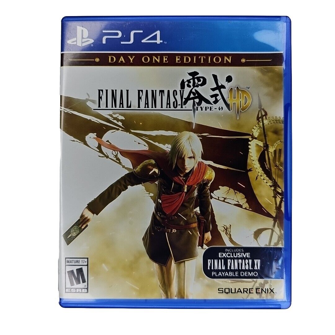 Final Fantasy Type-0 HD -- Day One Edition (Sony PlayStation 4, 2015)