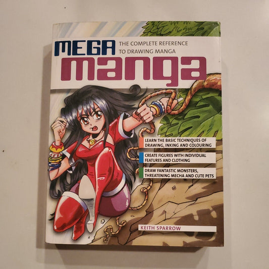 Mega Manga Drawing Book complete Reference SB10