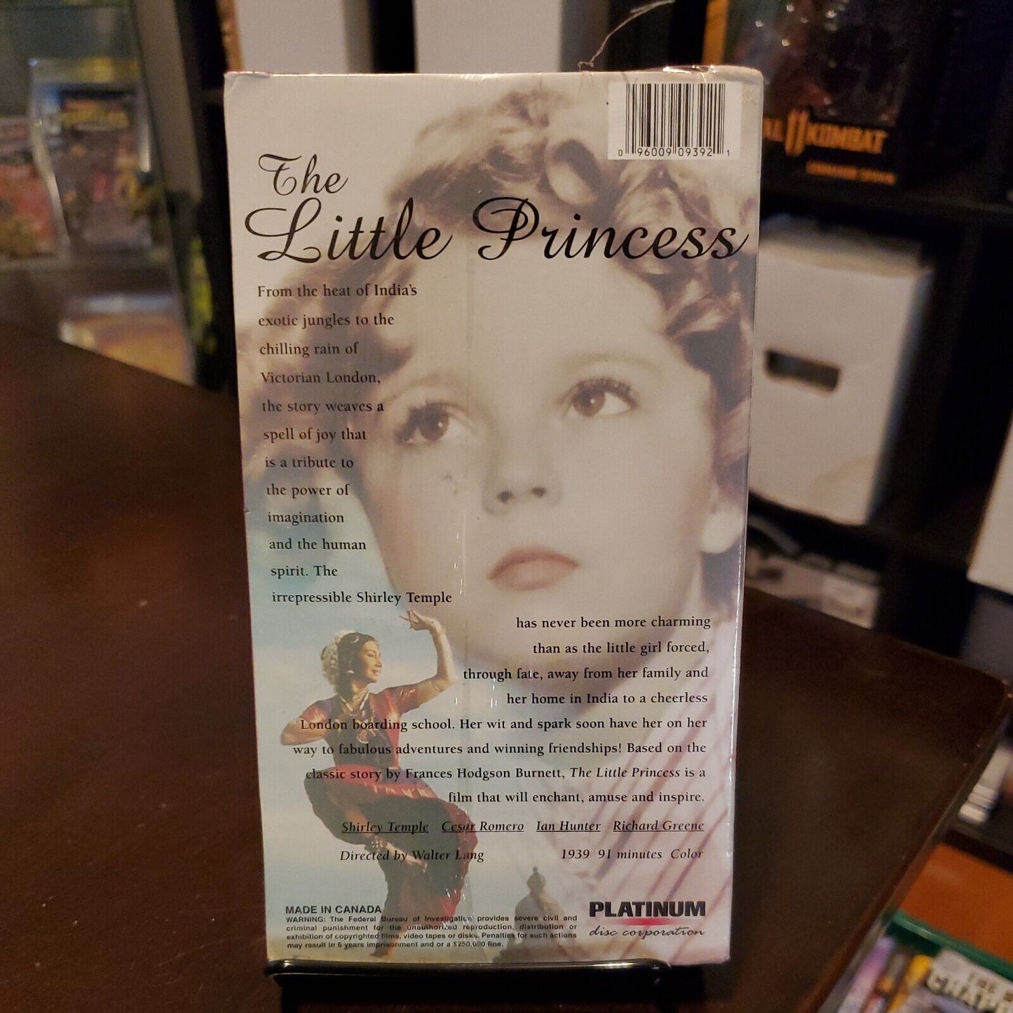 The Little Princess VHS Movie Film Shirley Temple NEW SEALED