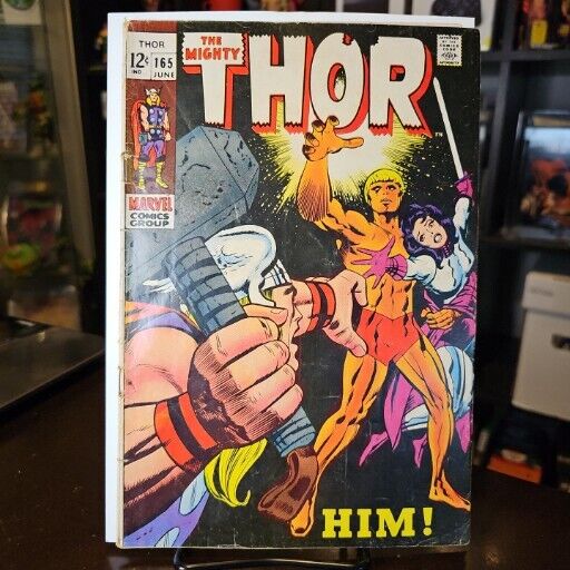 Thor #165 2.5 1969 1st full app. Adam Warlock