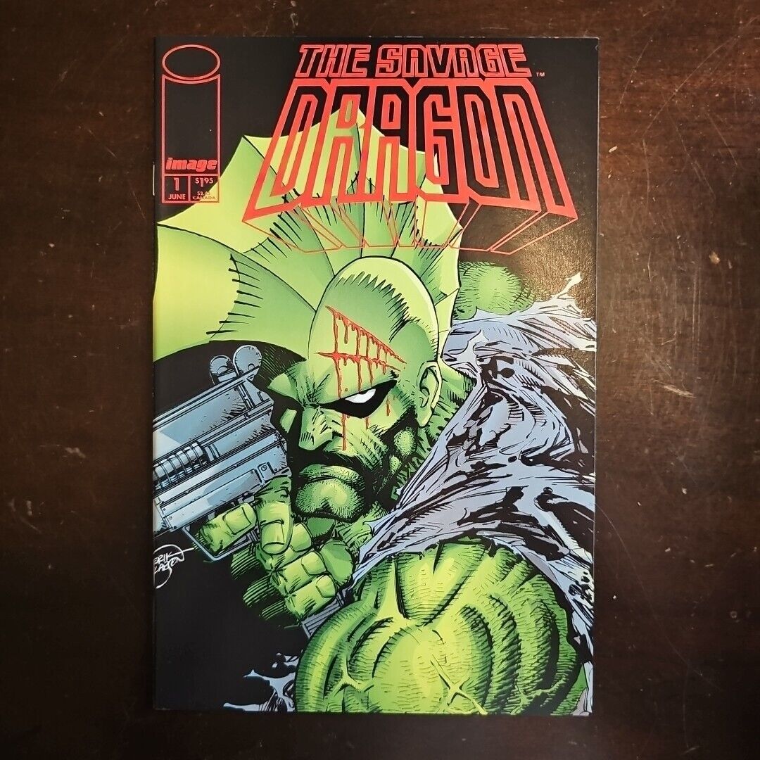 SAVAGE DRAGON #1 VOL. 2 Vfnm HIGH GRADE 1ST APP IMAGE COMIC BOOK