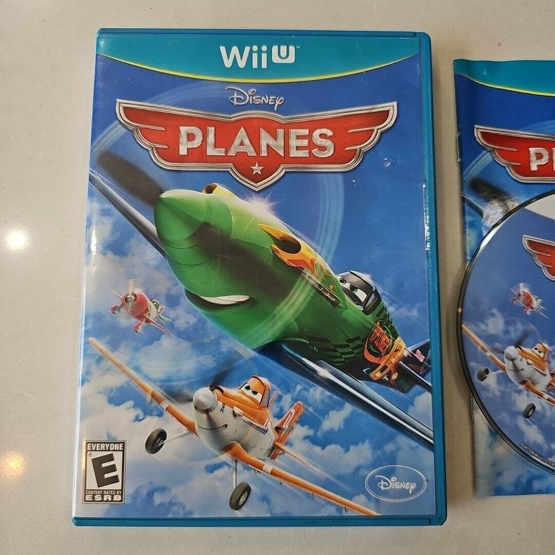 Disney Planes Nintendo Wii U 2013 CIB Complete W/Manual Tested