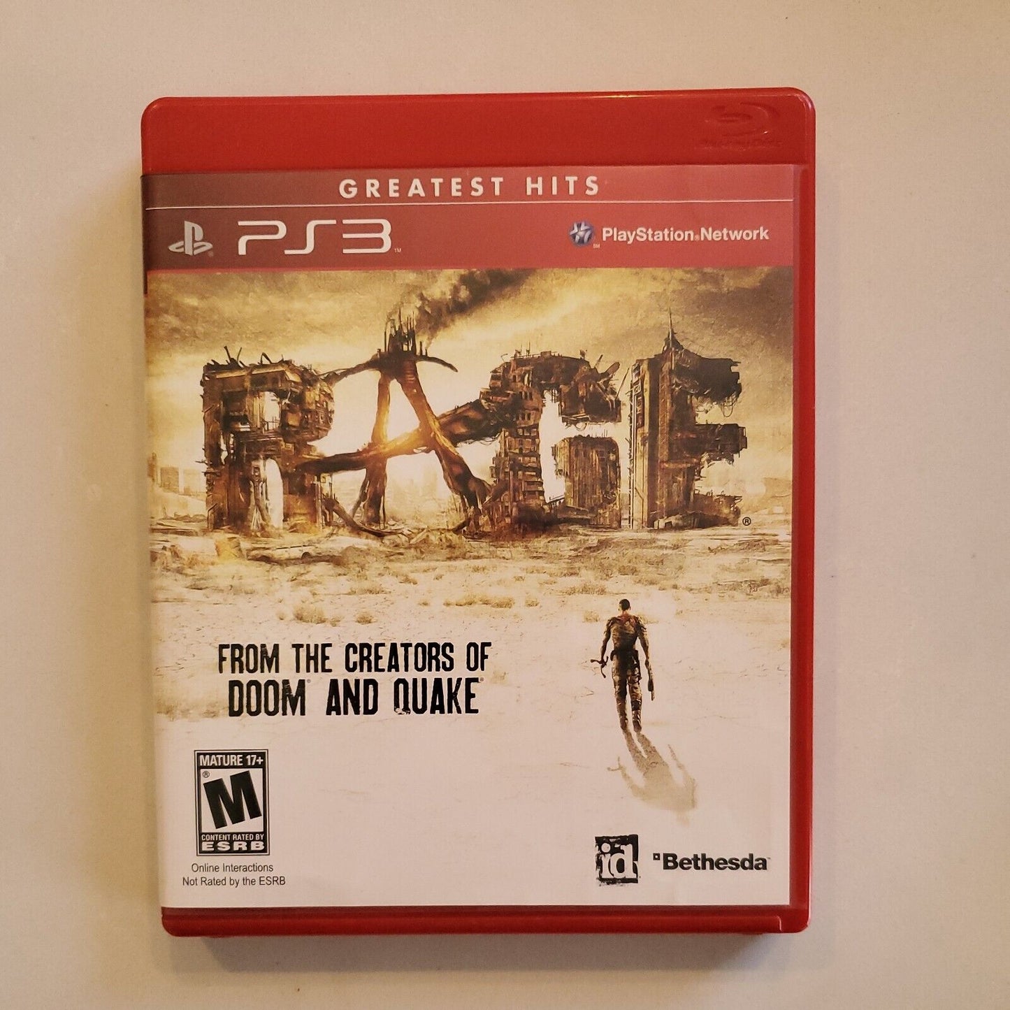 Rage Greatest Hits Sony PlayStation 3 PS3 Game Complete CIB With Manual