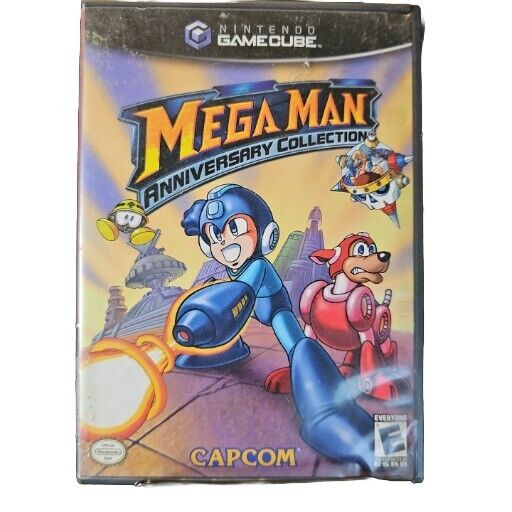 Mega Man Anniversary Collection (Nintendo GameCube, 2004), Complete w/Manual