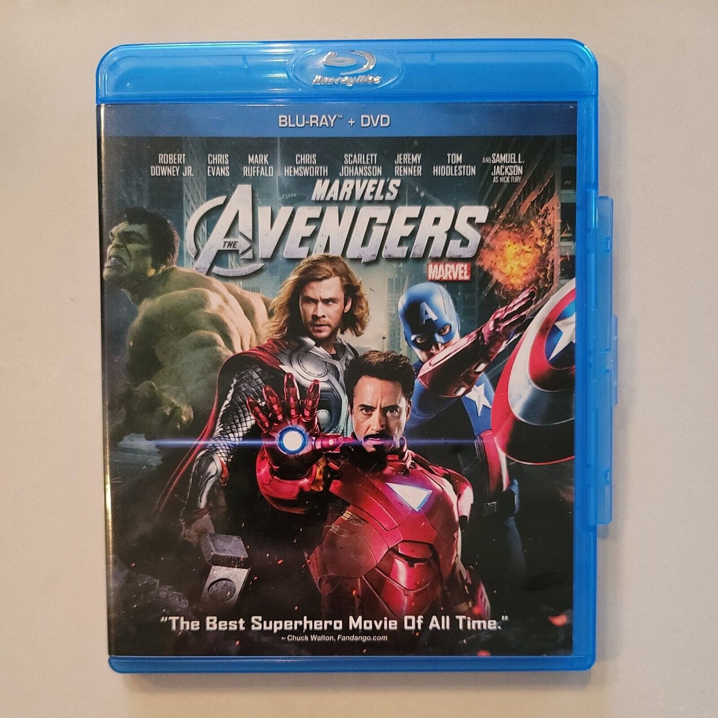 The Avengers (Blu-ray/DVD, 2012, 2-Disc Set) SB5