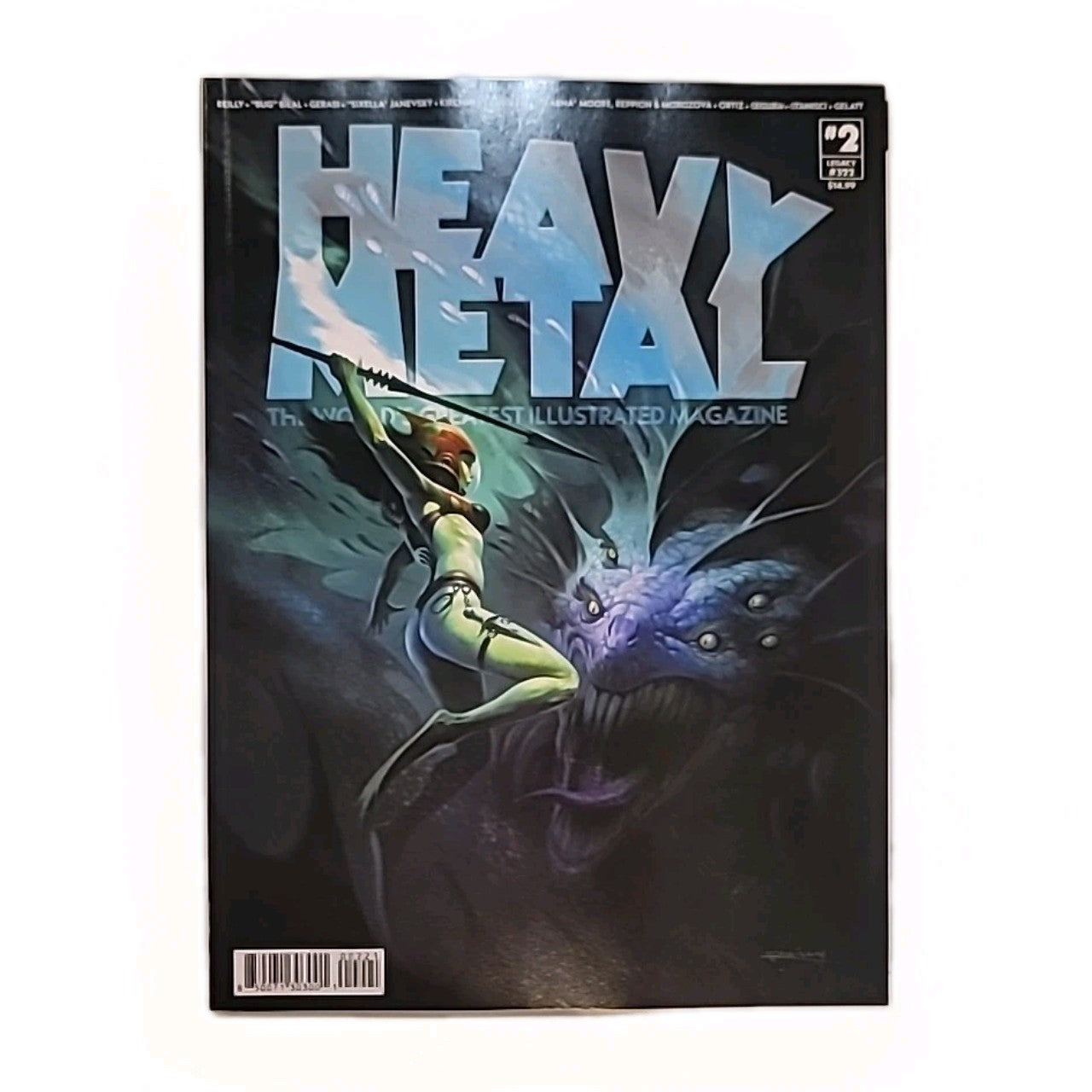 HEAVY METAL MAGAZINE #2 Cvr B Massive Publishing Comics 2025 2B (CA) Reilly