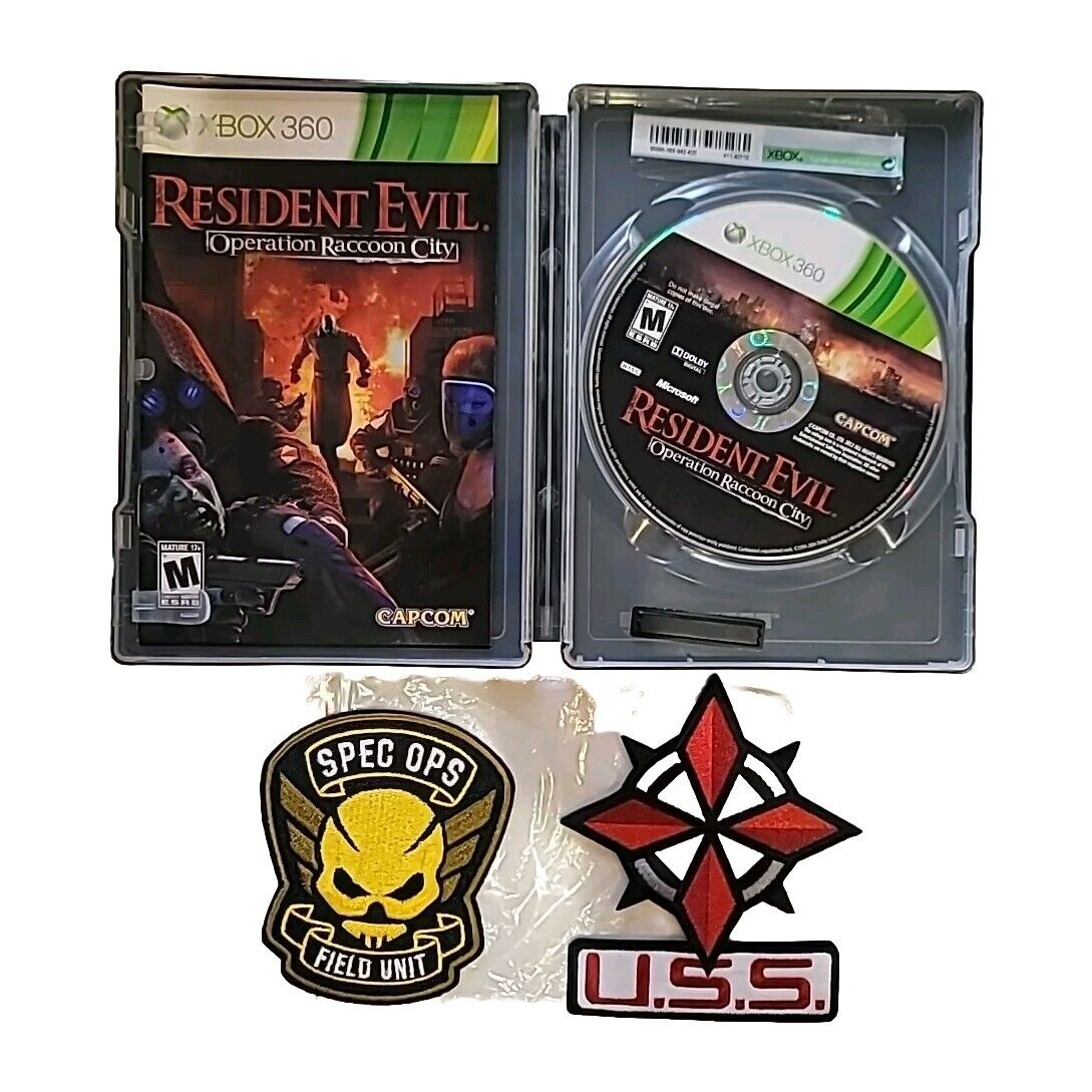 Resident Evil Operation Raccoon City Special Edition Xbox 360 CIB w/ Patches