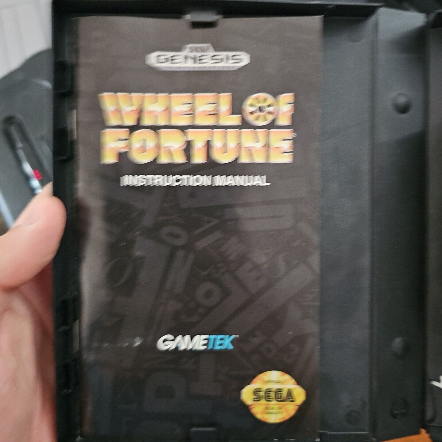 Wheel of Fortune (Sega Genesis, 1992) CIB Free shipping!