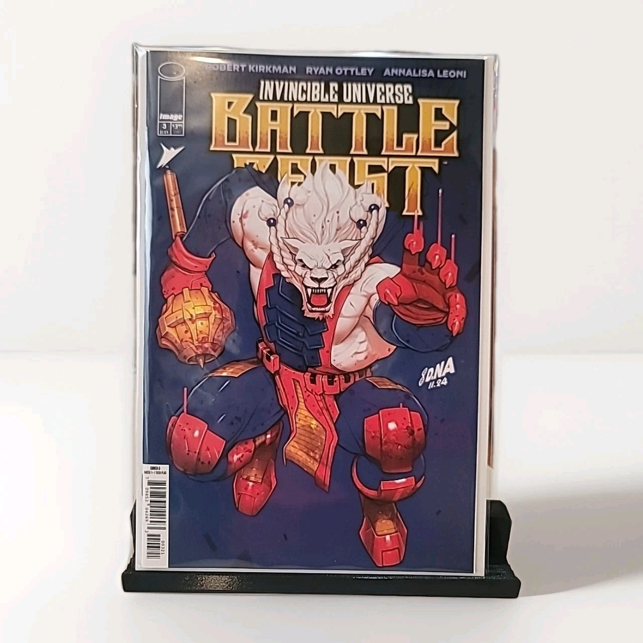 INVINCIBLE BATTLE BEAST #3 DAVID NAKAYAMA VARIANT 1