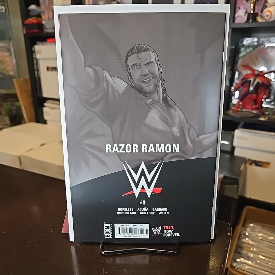 RAZOR RAMON WWE Boom Studios Variant Cover Comic Book 1:50 Scott Hall 2017 VFNM