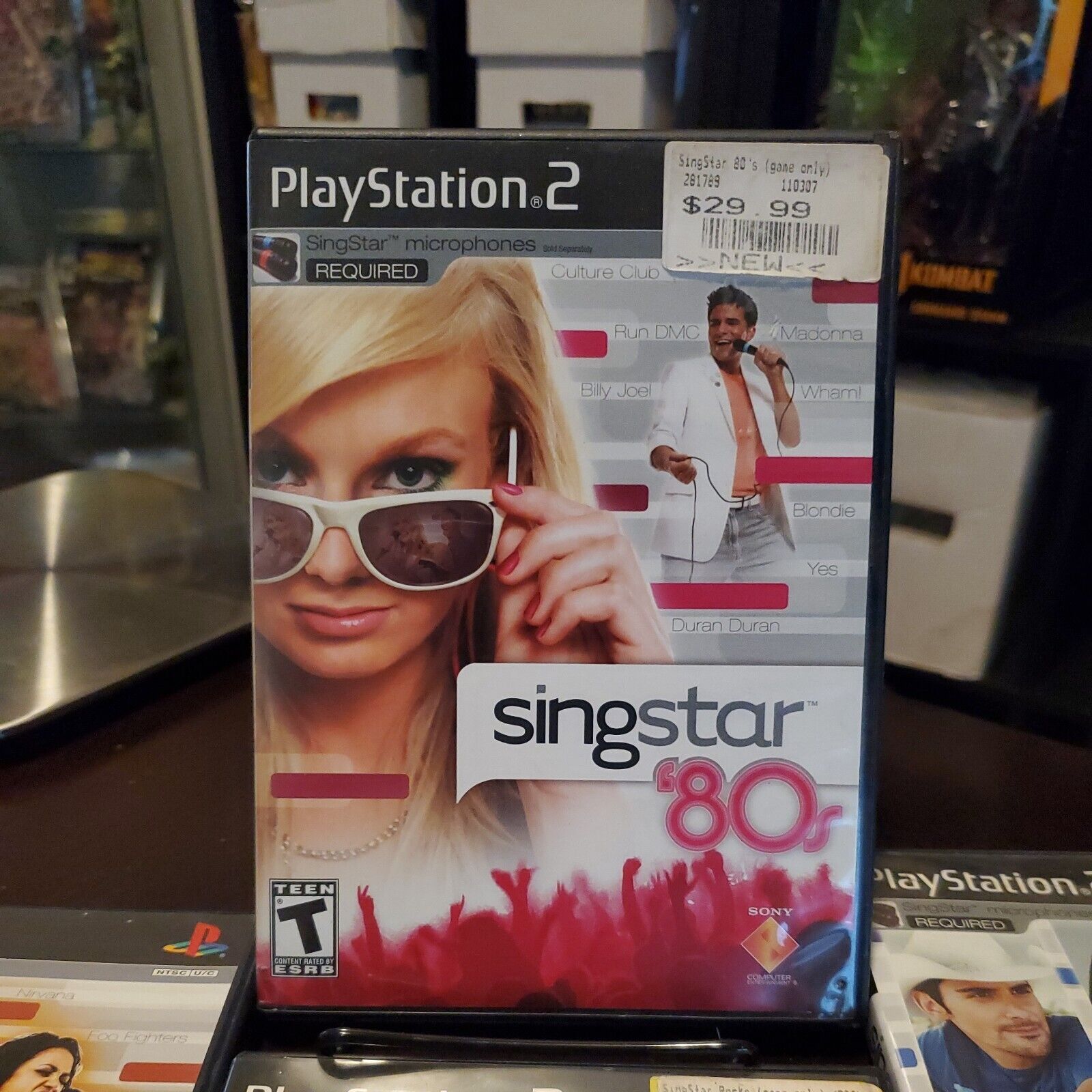 PS2 Game Lot Bundle SingStar Bundle 4 Games!