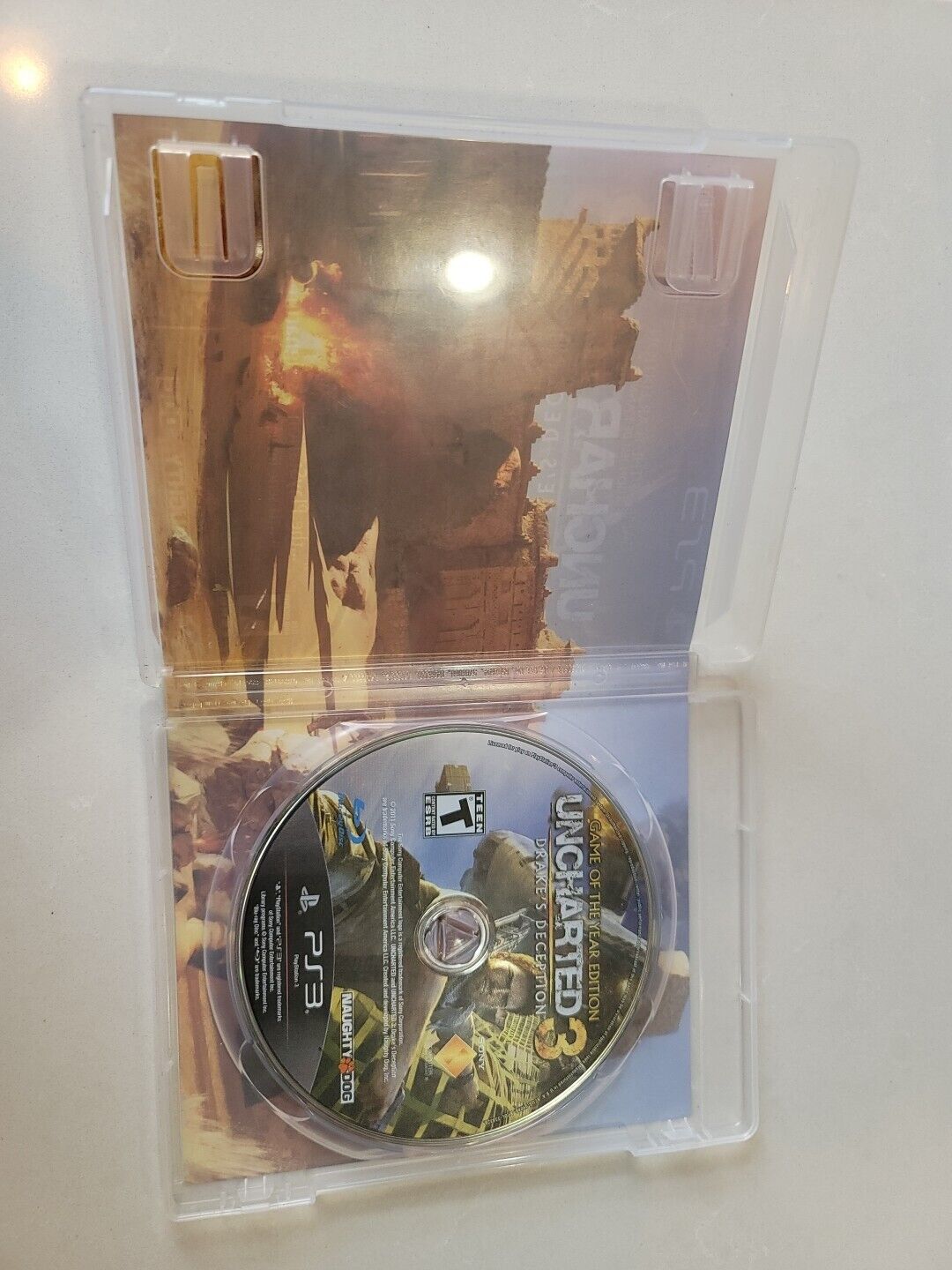 UNCHARTED 3 Drake’s Deception Playstation 3 PS3 Game of the Year CIB