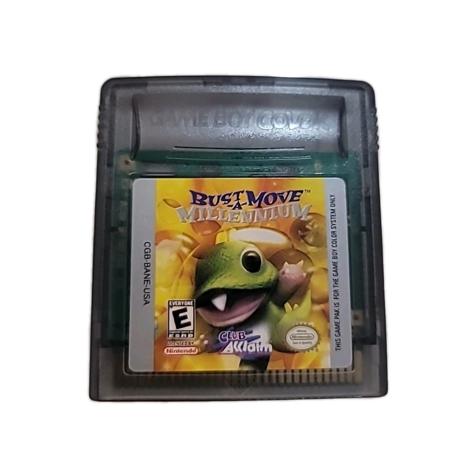 Bust-A-Move Millennium (Nintendo Game Boy Color, 2000) GBC Tested