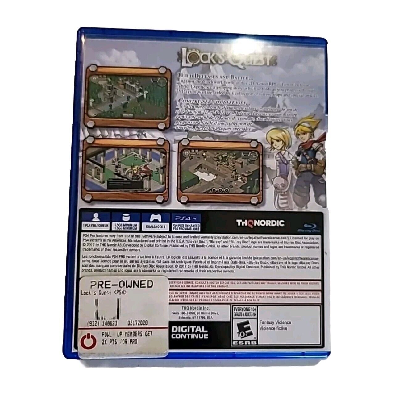 Lock's Quest (Sony PlayStation 4, 2017)