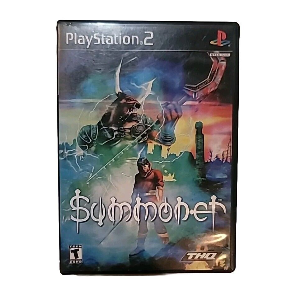 Summoner PlayStation 2 PS2 Black Label Complete - CIB