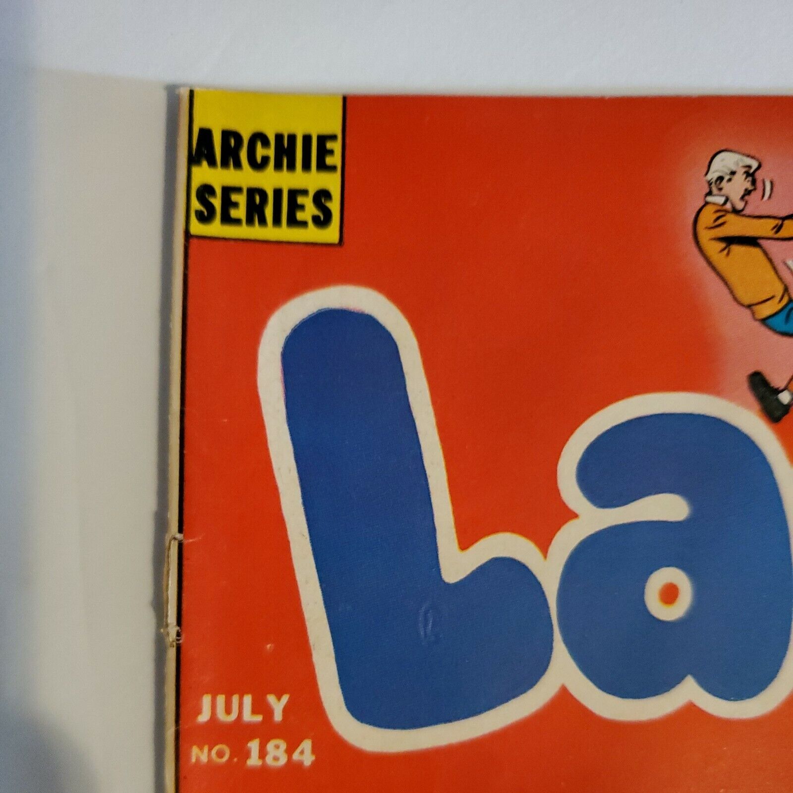 Laugh #184  - Archie Comics 1966 - Cool Mod Cover Beautiful Copy